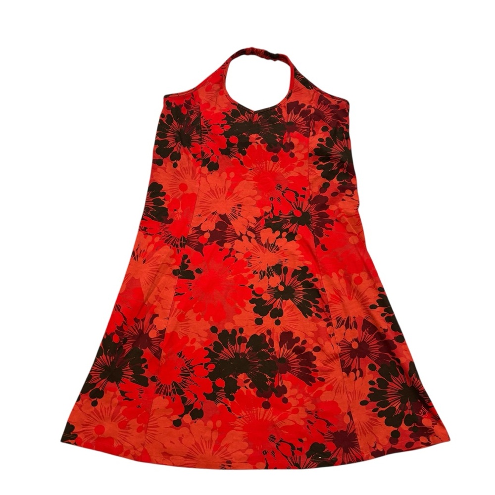 Brand new with Tags Isis Gemma Halter Dress In Sunset Print Size XL